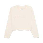 Beige Crew Neck Sweater Maison Margiela , Beige , Dames