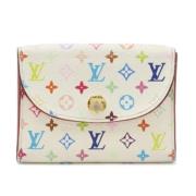 Pre-owned Canvas wallets Louis Vuitton Vintage , Multicolor , Dames