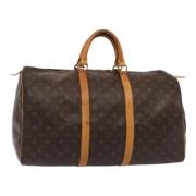 Pre-owned Canvas louis-vuitton-bags Louis Vuitton Vintage , Brown , Da...