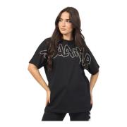 Zwarte trui met voorlogo Disclaimer , Black , Dames