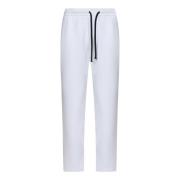 Witte Joggerbroek Aw24 Emporio Armani , White , Heren