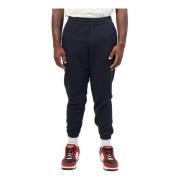 Blauwe Sweatpants Met Relaxte Pasvorm Armani Exchange , Blue , Heren