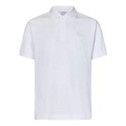 Wit Poloshirt Klassieke Stijl Lacoste , White , Heren