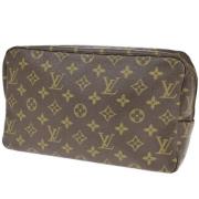 Pre-owned Canvas clutches Louis Vuitton Vintage , Brown , Dames