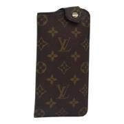 Pre-owned Canvas home-office Louis Vuitton Vintage , Brown , Dames