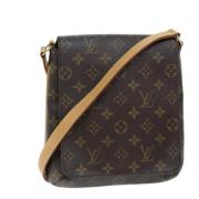 Pre-owned Canvas louis-vuitton-bags Louis Vuitton Vintage , Brown , Da...