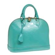 Pre-owned Leather louis-vuitton-bags Louis Vuitton Vintage , Blue , Da...