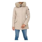 Beige Parka/Trench voor vrouwen Peuterey , Beige , Dames