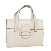 Pre-owned Leather prada-bags Prada Vintage , Beige , Dames