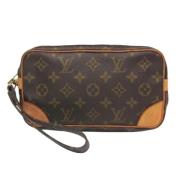 Pre-owned Canvas louis-vuitton-bags Louis Vuitton Vintage , Brown , Da...