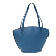 Pre-owned Leather louis-vuitton-bags Louis Vuitton Vintage , Blue , Da...