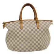 Pre-owned Canvas louis-vuitton-bags Louis Vuitton Vintage , Beige , Da...