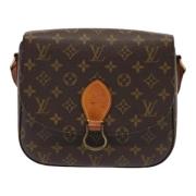 Pre-owned Canvas louis-vuitton-bags Louis Vuitton Vintage , Brown , Da...