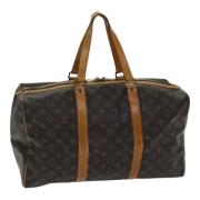 Pre-owned Canvas handbags Louis Vuitton Vintage , Brown , Dames