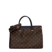 Pre-owned Canvas louis-vuitton-bags Louis Vuitton Vintage , Brown , Da...