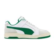 Vintage High-Top Basketball Sneakers Puma , Green , Heren