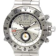 Pre-owned Metal watches Bvlgari Vintage , Gray , Dames