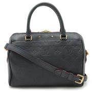 Pre-owned Leather louis-vuitton-bags Louis Vuitton Vintage , Black , D...