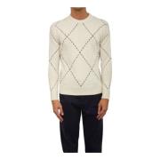 Ivoor Ronde Hals Sweater Eleventy , Beige , Heren