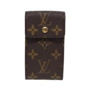 Pre-owned Canvas wallets Louis Vuitton Vintage , Brown , Dames