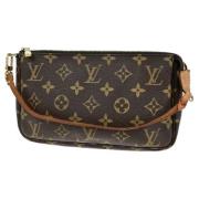 Pre-owned Canvas louis-vuitton-bags Louis Vuitton Vintage , Brown , Da...