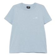 Blauw T-shirt en Polo Overdye Stijl A.p.c. , Blue , Heren