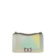 Pre-owned Leather chanel-bags Chanel Vintage , Multicolor , Dames