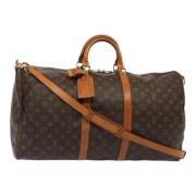 Pre-owned Canvas louis-vuitton-bags Louis Vuitton Vintage , Brown , Da...