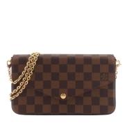 Pre-owned Canvas louis-vuitton-bags Louis Vuitton Vintage , Brown , Da...