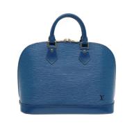 Pre-owned Leather louis-vuitton-bags Louis Vuitton Vintage , Blue , Da...