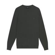 Tonal Eagle Crew Neck Sweatshirt Lyle & Scott , Gray , Heren