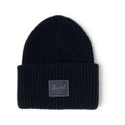 Zwarte Katoenen Beanie Muts Herschel , Black , Heren