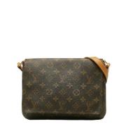 Pre-owned Canvas louis-vuitton-bags Louis Vuitton Vintage , Brown , Da...