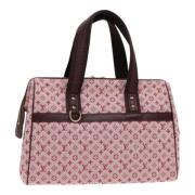 Pre-owned Canvas handbags Louis Vuitton Vintage , Red , Dames