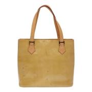 Pre-owned Leather louis-vuitton-bags Louis Vuitton Vintage , Beige , D...