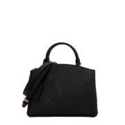 Pre-owned Leather louis-vuitton-bags Louis Vuitton Vintage , Black , D...