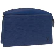 Pre-owned Leather louis-vuitton-bags Louis Vuitton Vintage , Blue , Da...