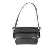 Pre-owned Leather louis-vuitton-bags Louis Vuitton Vintage , Black , D...