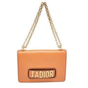 Pre-owned Leather dior-bags Dior Vintage , Orange , Dames