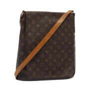 Pre-owned Canvas louis-vuitton-bags Louis Vuitton Vintage , Brown , Da...