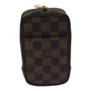 Pre-owned Canvas louis-vuitton-bags Louis Vuitton Vintage , Brown , Da...