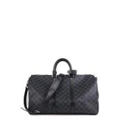 Pre-owned Leather louis-vuitton-bags Louis Vuitton Vintage , Black , D...