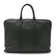 Pre-owned Leather louis-vuitton-bags Louis Vuitton Vintage , Black , H...