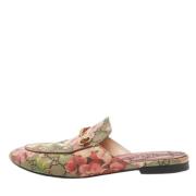 Pre-owned Canvas mules Gucci Vintage , Multicolor , Dames