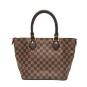 Pre-owned Canvas louis-vuitton-bags Louis Vuitton Vintage , Brown , Da...