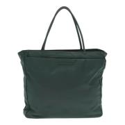 Pre-owned Fabric totes Prada Vintage , Green , Dames