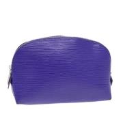 Pre-owned Leather louis-vuitton-bags Louis Vuitton Vintage , Purple , ...