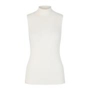 Hoge witte gebreide top Joop! , White , Dames