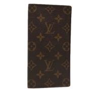 Pre-owned Canvas wallets Louis Vuitton Vintage , Brown , Dames