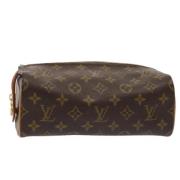 Pre-owned Canvas pouches Louis Vuitton Vintage , Brown , Dames